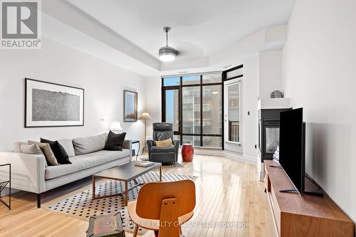 706 - 420 Berkley Avenue, Ottawa, ON - Indoor Photo Showing Living Room