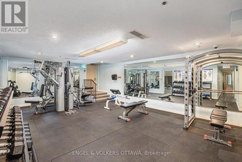 1506 - 1480 Riverside Drive, Ottawa, ON - Indoor Photo Showing Gym Room