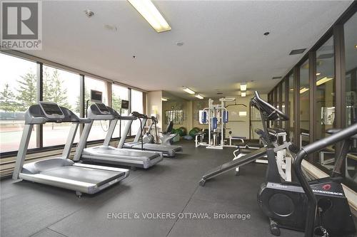 1506 - 1480 Riverside Drive, Ottawa, ON - Indoor Photo Showing Gym Room