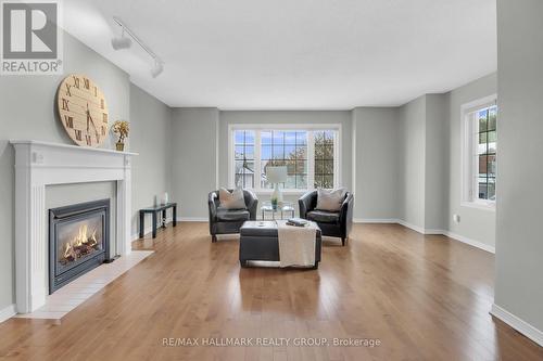 32 Forestview Crescent, Ottawa, ON - Indoor Photo Showing Living Room With Fireplace