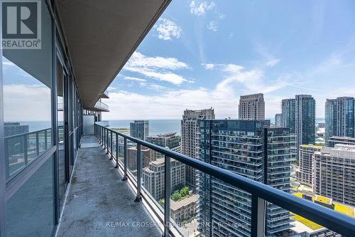 3002 - 20 Bruyeres Mews, Toronto, ON - Outdoor With Balcony With View