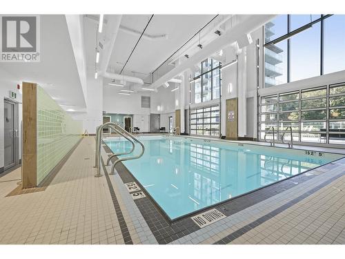 603 8538 River District Crossing, Vancouver, BC - Indoor Photo Showing Other Room With In Ground Pool