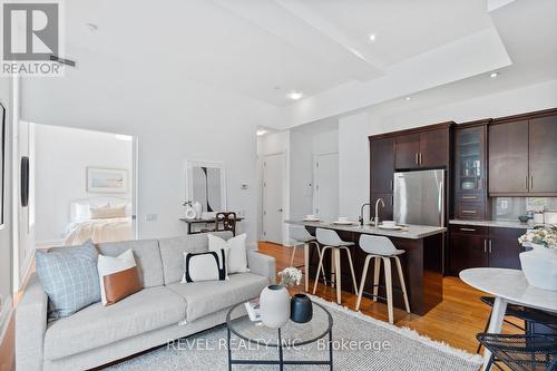 205 - 385 Brunswick Avenue, Toronto, ON - Indoor Photo Showing Living Room