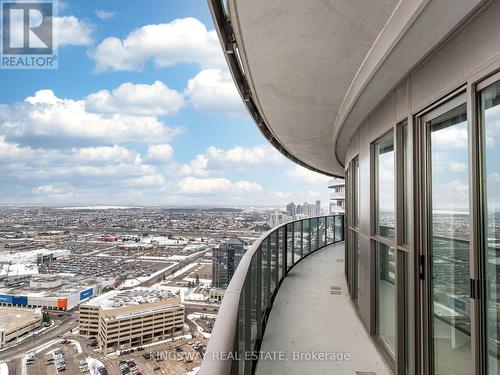 4004 - 60 Absolute Avenue, Mississauga, ON - Outdoor With Balcony With View