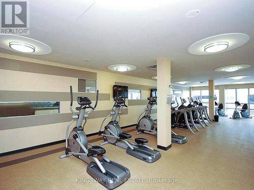 4004 - 60 Absolute Avenue, Mississauga, ON - Indoor Photo Showing Gym Room