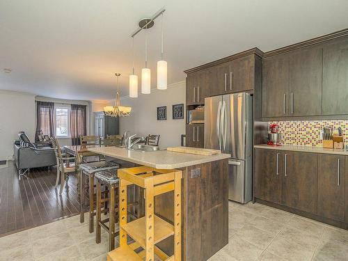 Kitchen - 1388 Rue Marcel-Marcotte, Sherbrooke (Brompton/Rock Forest/Saint-Élie/Deauville), QC - Indoor Photo Showing Kitchen With Upgraded Kitchen