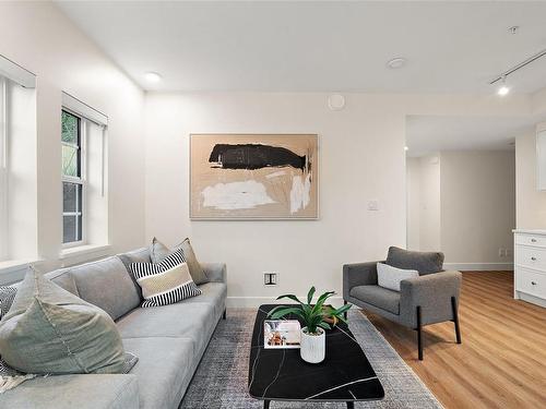 101B-1224 Richardson St, Victoria, BC - Indoor Photo Showing Living Room