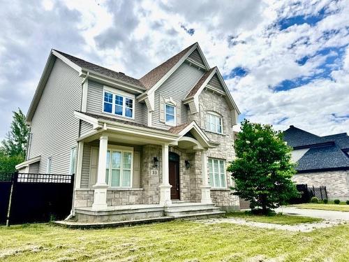 Frontage - 33 Rue Des Cerisiers, Vaudreuil-Dorion, QC - Outdoor With Deck Patio Veranda With Facade