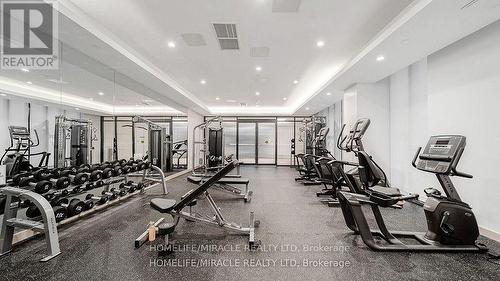 1210 - 225 Veterans Drive N, Brampton, ON - Indoor Photo Showing Gym Room