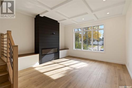 1407 12Th Street E, Saskatoon, SK - Indoor With Fireplace