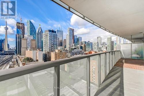 1413 - 1 Market Street, Toronto, ON - Outdoor With Balcony With Exterior