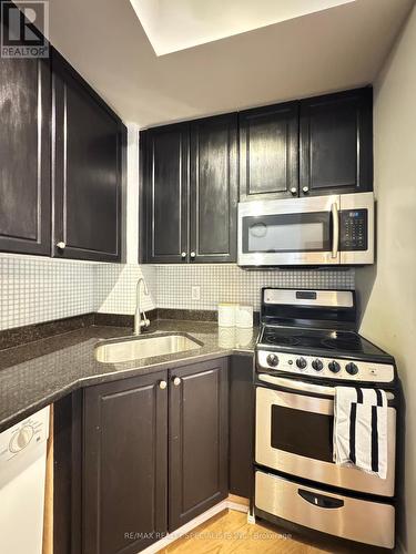 517 - 220 Burnhamthorpe Road W, Mississauga, ON - Indoor Photo Showing Kitchen