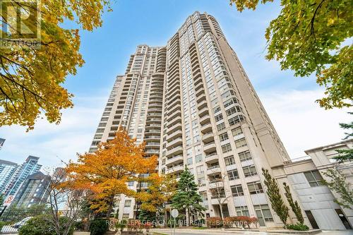 1705 - 35 Kingsbridge Garden Circle, Mississauga, ON - Outdoor With Balcony With Facade