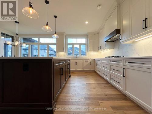 877 Eagletrace Drive, London, ON - Indoor Photo Showing Kitchen With Upgraded Kitchen