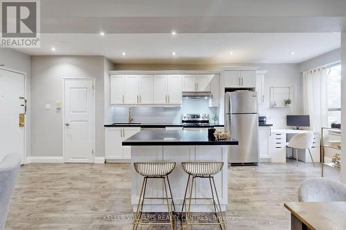 301 - 740 Eglinton Avenue W, Toronto, ON - Indoor Photo Showing Kitchen With Stainless Steel Kitchen