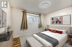 Virtually staged photo for bedroom - 