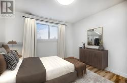 Virtually staged photo for bedroom - 