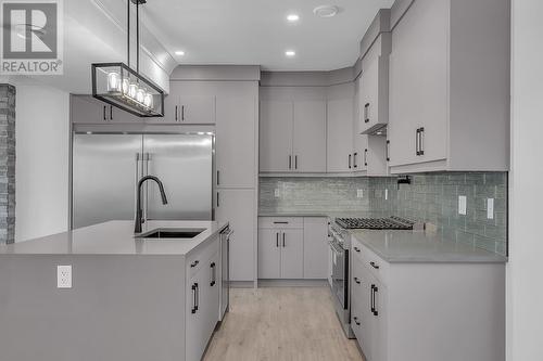 3576 Silver Way, West Kelowna, BC - Indoor Photo Showing Kitchen With Upgraded Kitchen