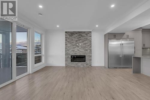 3576 Silver Way, West Kelowna, BC - Indoor Photo Showing Other Room With Fireplace