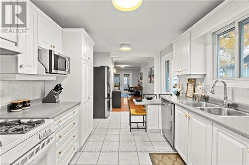 38 Brett Court, Hamilton, ON - Indoor Photo Showing Kitchen With Double Sink