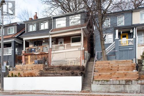 882 Davenport Road, Toronto, ON - Outdoor With Deck Patio Veranda With Facade