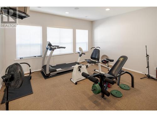 Fitness Room - 3788 Bird Place Unit# 145, Kelowna, BC - Indoor Photo Showing Gym Room