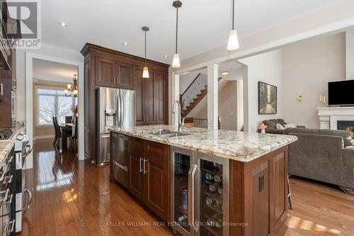 22 Joymar Drive, Mississauga, ON - Indoor Photo Showing Kitchen With Double Sink With Upgraded Kitchen