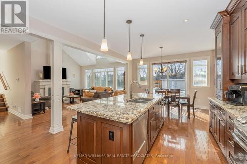 22 Joymar Drive, Mississauga, ON - Indoor Photo Showing Kitchen With Upgraded Kitchen