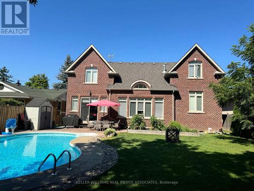 22 Joymar Drive, Mississauga, ON - Outdoor With In Ground Pool