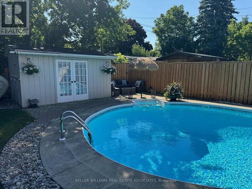 22 Joymar Drive, Mississauga, ON - Outdoor With In Ground Pool With Backyard