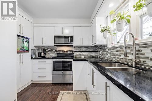 541 Lynett Crescent, Richmond Hill, ON - Indoor Photo Showing Kitchen With Stainless Steel Kitchen With Double Sink With Upgraded Kitchen