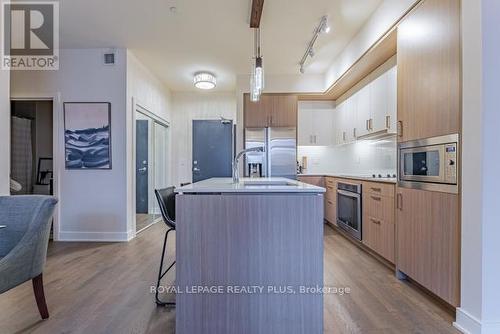 465 - 1575 Lakeshore Road W, Mississauga, ON - Indoor Photo Showing Kitchen With Stainless Steel Kitchen