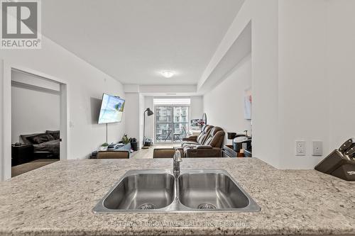 913 - 460 Dundas Street E, Hamilton, ON - Indoor Photo Showing Kitchen With Double Sink