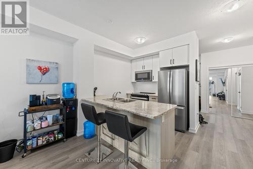 913 - 460 Dundas Street E, Hamilton, ON - Indoor Photo Showing Kitchen With Double Sink