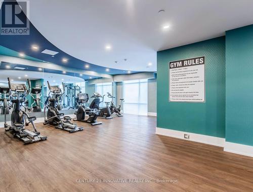 913 - 460 Dundas Street E, Hamilton, ON - Indoor Photo Showing Gym Room