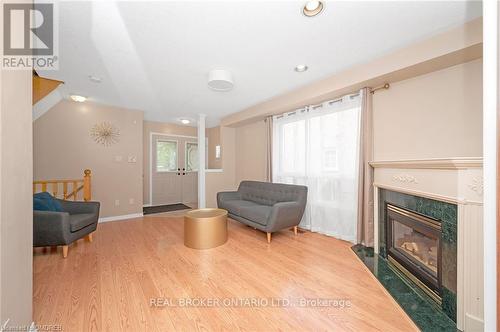 2189 Shorncliffe Boulevard, Oakville (West Oak Trails), ON - Indoor Photo Showing Living Room With Fireplace