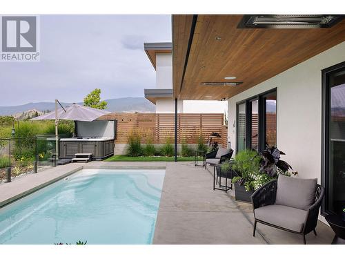 140 Oliver Place, Penticton, BC - Outdoor With In Ground Pool With Exterior