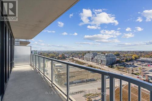 BALCONY NW VIEW - 1301 - 220 Missinnihe Way, Mississauga (Port Credit), ON - Outdoor With Balcony With View