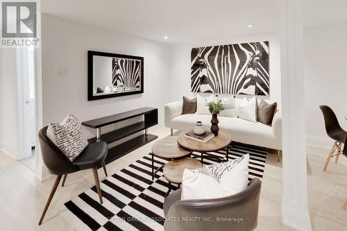 32 Appleton Avenue, Toronto, ON - Indoor Photo Showing Living Room With Fireplace