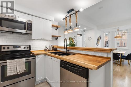 28 - 760 Lawrence Avenue W, Toronto, ON - Indoor Photo Showing Kitchen With Double Sink