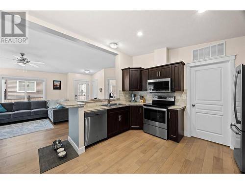 7805 Dallas Drive Unit# 50, Kamloops, BC - Indoor Photo Showing Kitchen With Double Sink