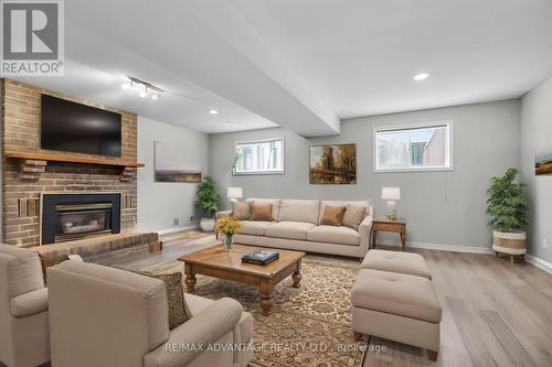 75 Blanchard Crescent, London, ON - Indoor Photo Showing Living Room With Fireplace