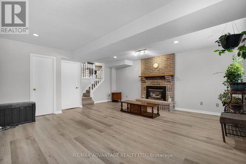 75 Blanchard Crescent, London, ON - Indoor Photo Showing Living Room With Fireplace