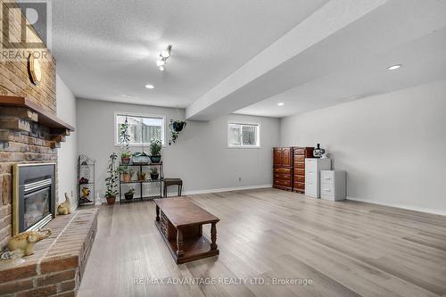 75 Blanchard Crescent, London, ON - Indoor Photo Showing Living Room With Fireplace