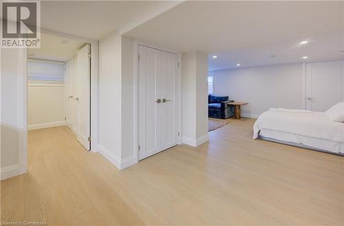 Bedroom with a closet and light hardwood / wood-style floors - 209 Cornwall Street, Waterloo, ON - Indoor Photo Showing Other Room