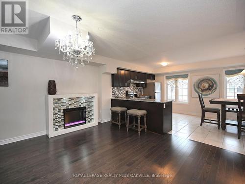 90 - 2280 Baronwood Drive, Oakville, ON - Indoor With Fireplace