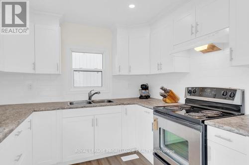 13 Main Street, Marmora And Lake, ON - Indoor Photo Showing Kitchen With Double Sink