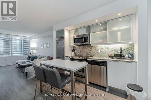 4803 - 25 Telegram Mews, Toronto, ON - Indoor Photo Showing Kitchen With Upgraded Kitchen