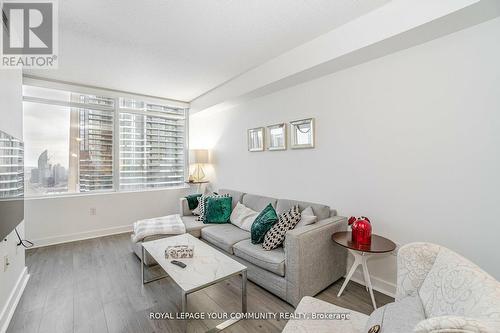 4803 - 25 Telegram Mews, Toronto, ON - Indoor Photo Showing Living Room