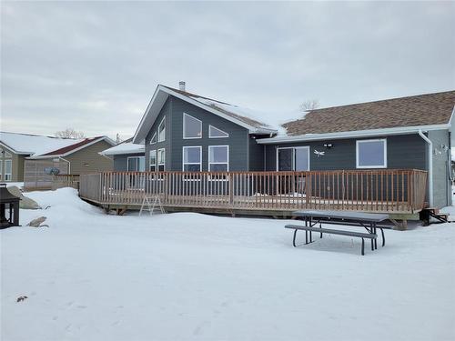 83 Beckville Beach Drive, Alonsa, MB - Outdoor With Deck Patio Veranda